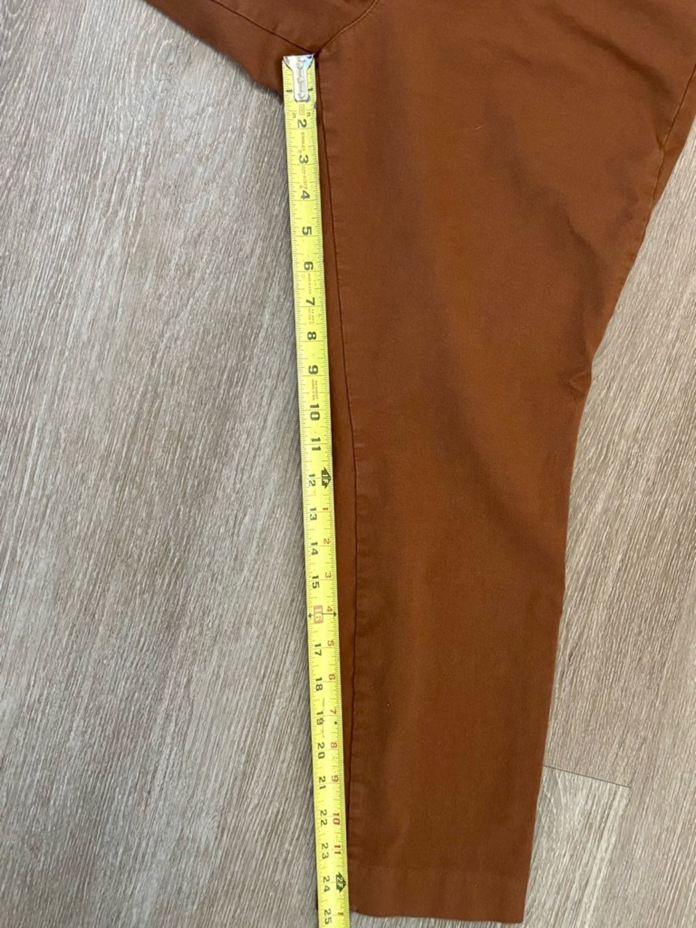 Old Navy Pixie Skinny Pants in Rust - Picture 5 of 5